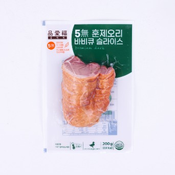 Smoked Duck Barbecue Slices Free from Five Harmful Substances